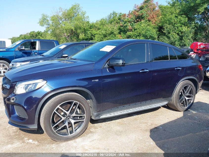 2019 Mercedes-Benz Amg Gle 43 Coupe 4Matic VIN: 4JGED6EB8KA141639 Lot: 39630215