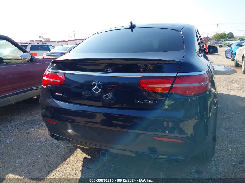 2019 Mercedes-Benz Amg Gle 43 Coupe 4Matic VIN: 4JGED6EB8KA141639 Lot: 39630215