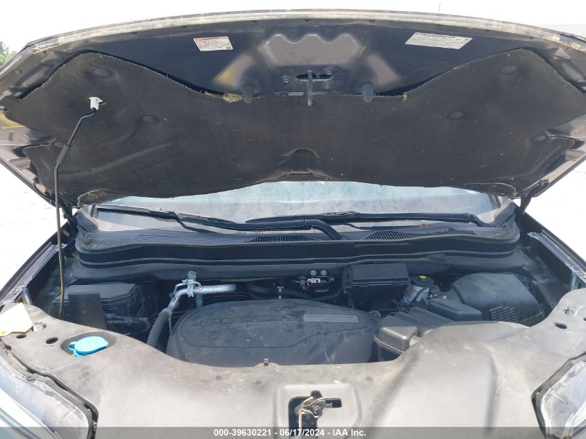 2019 Honda Pilot Ex-L VIN: 5FNYF6H55KB087323 Lot: 39630221