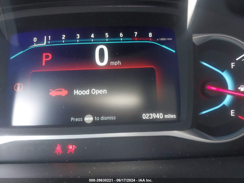 2019 Honda Pilot Ex-L VIN: 5FNYF6H55KB087323 Lot: 39630221