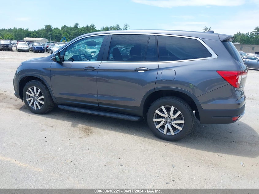 VIN 5FNYF6H55KB087323 2019 HONDA PILOT EX-L
