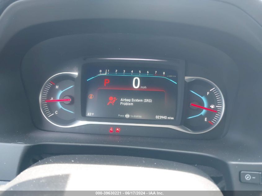 2019 Honda Pilot Ex-L VIN: 5FNYF6H55KB087323 Lot: 39630221