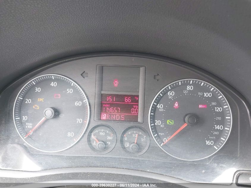 2009 Volkswagen Rabbit S VIN: WVWBB71K29W013841 Lot: 39630227