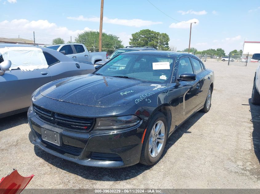 2022 Dodge Charger Sxt Rwd VIN: 2C3CDXBG9NH132962 Lot: 39630229