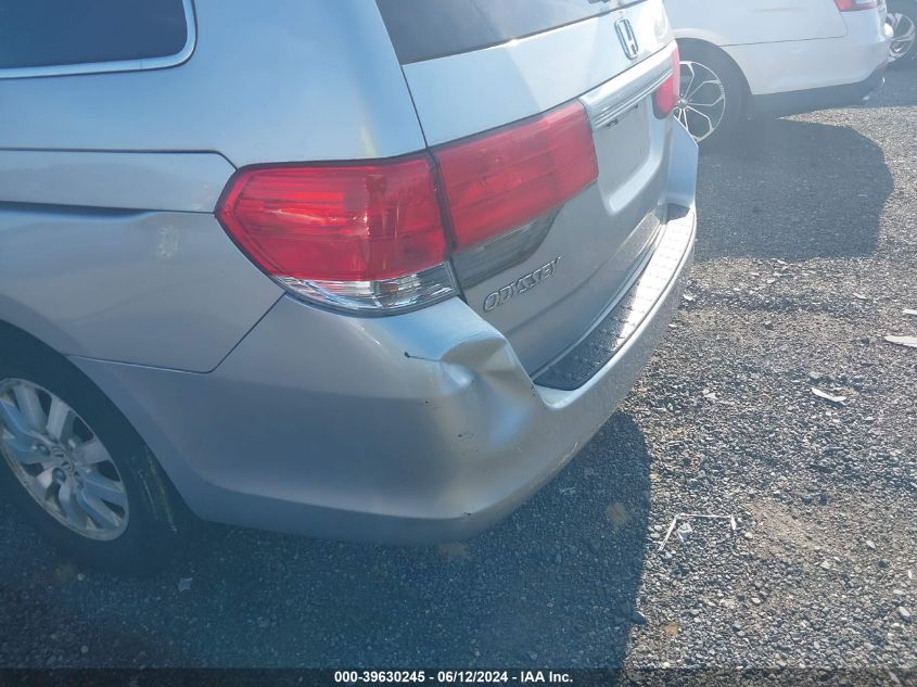 2010 Honda Odyssey Ex-L VIN: 5FNRL3H63AB075450 Lot: 39630245