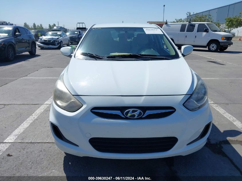 2013 Hyundai Accent Gls VIN: KMHCT4AE1DU369109 Lot: 39630247