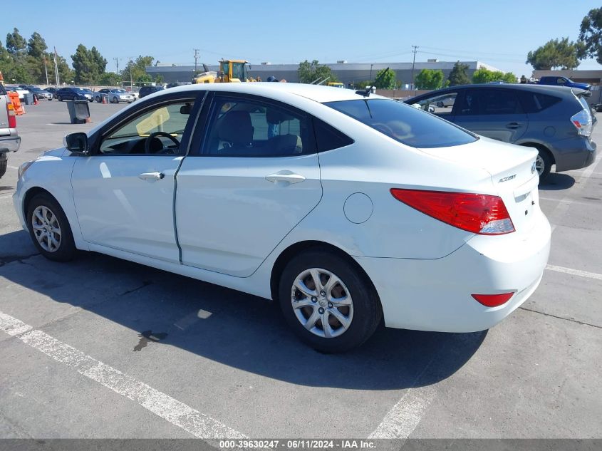 2013 Hyundai Accent Gls VIN: KMHCT4AE1DU369109 Lot: 39630247