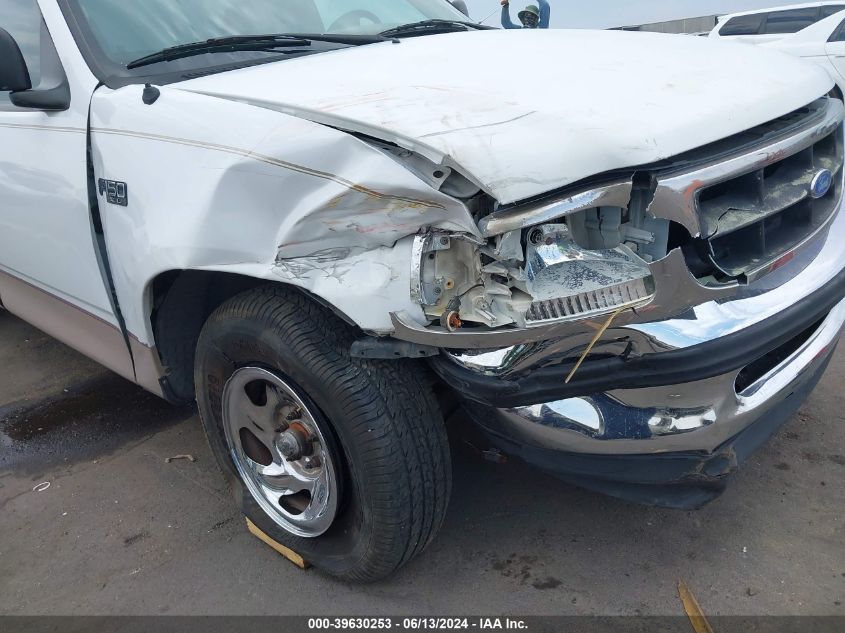 1997 Ford F-150 Standard/Xl/Xlt VIN: 1FTDF1723VNB62213 Lot: 39630253