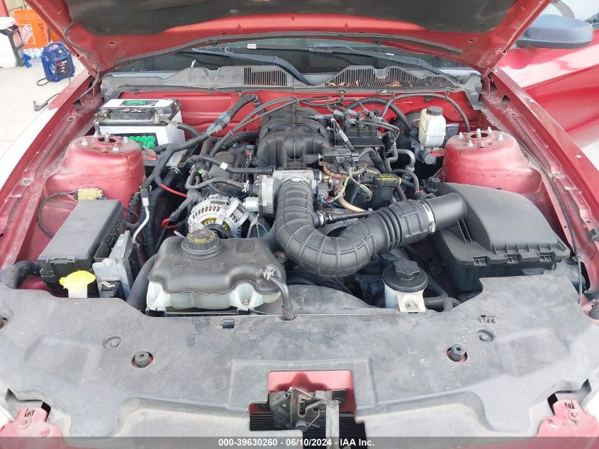 2010 Ford Mustang V6/V6 Premium VIN: 1ZVBP8EN8A5120587 Lot: 39630260