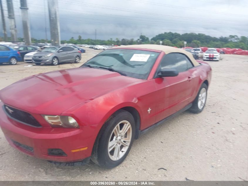 2010 Ford Mustang V6/V6 Premium VIN: 1ZVBP8EN8A5120587 Lot: 39630260