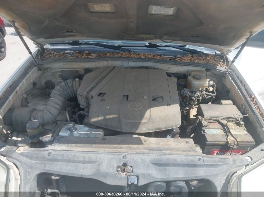 2004 Toyota 4Runner Sr5 V6 VIN: JTEZU14R740041172 Lot: 39630266