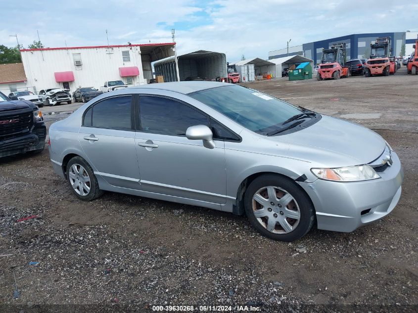 2010 Honda Civic Lx VIN: 2HGFA1F52AH329393 Lot: 39630268