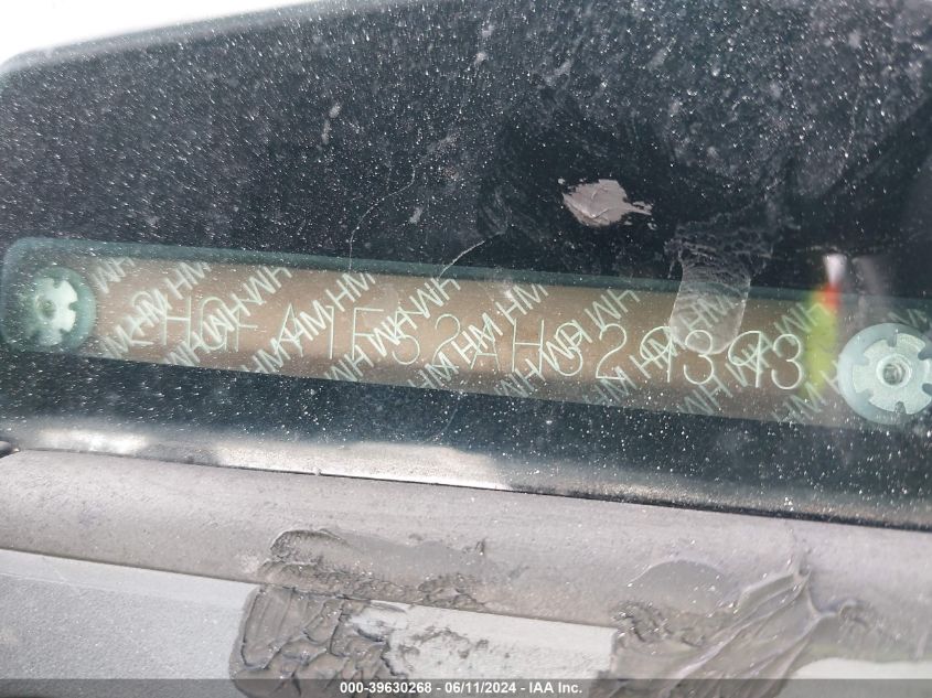 2010 Honda Civic Lx VIN: 2HGFA1F52AH329393 Lot: 39630268