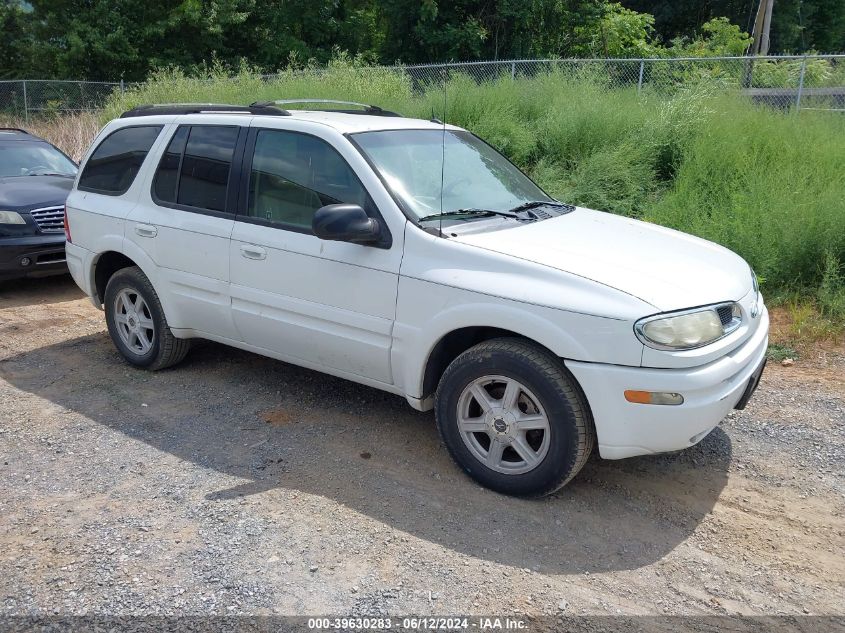 2004 Oldsmobile Bravada VIN: 1GHDT13S942209270 Lot: 39630283