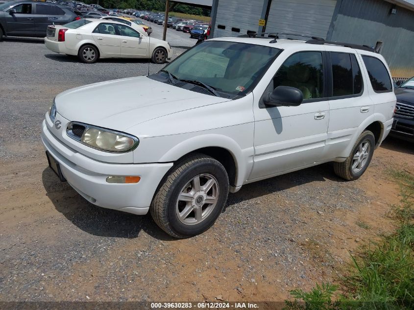 2004 Oldsmobile Bravada VIN: 1GHDT13S942209270 Lot: 39630283