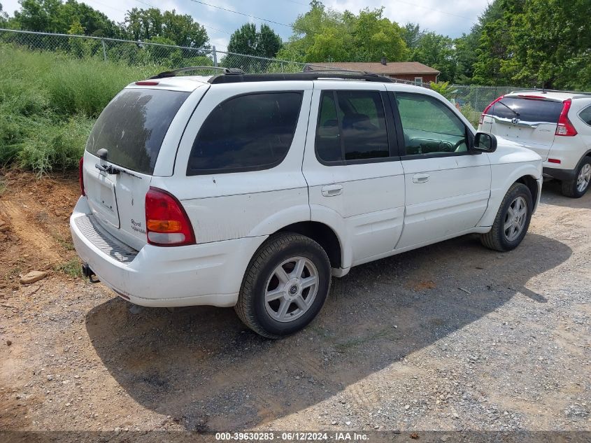 2004 Oldsmobile Bravada VIN: 1GHDT13S942209270 Lot: 39630283