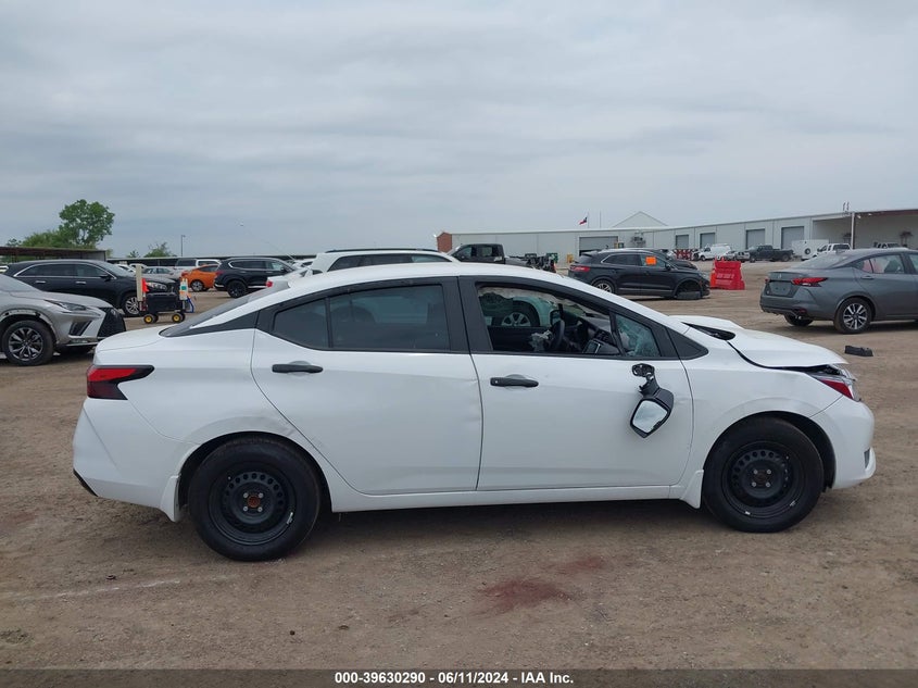 2024 Nissan Versa 1.6 S VIN: 3N1CN8BV5RL838971 Lot: 39630290