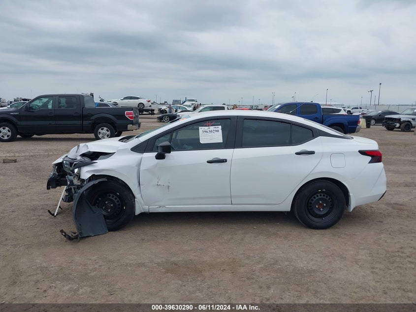 2024 Nissan Versa 1.6 S VIN: 3N1CN8BV5RL838971 Lot: 39630290