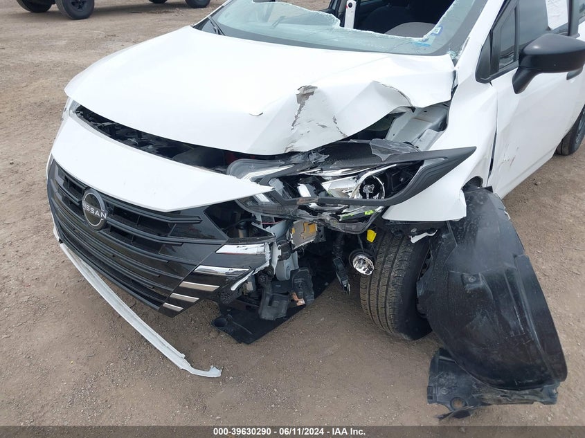 2024 Nissan Versa 1.6 S VIN: 3N1CN8BV5RL838971 Lot: 39630290