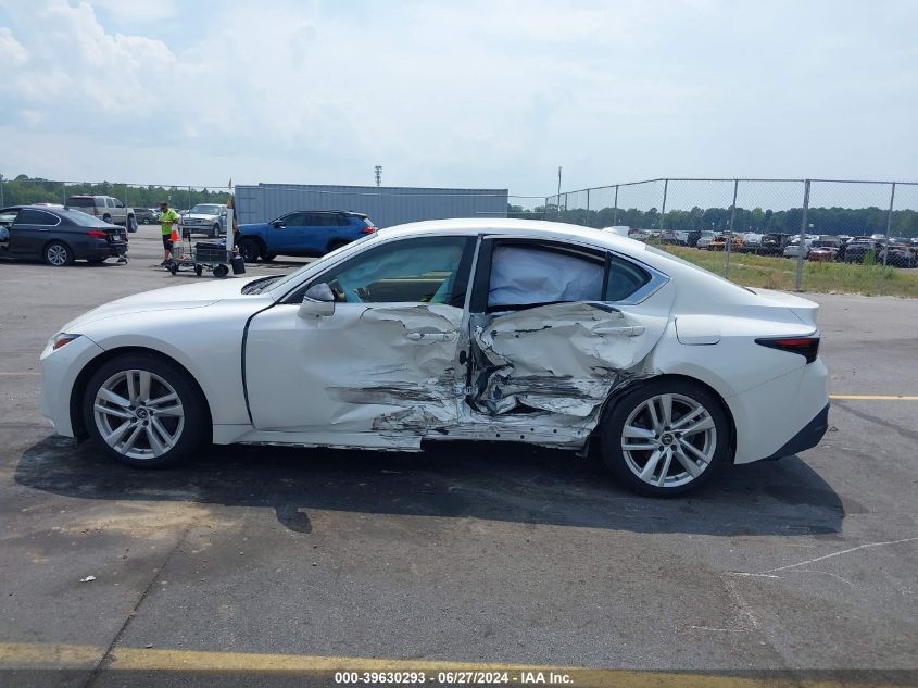 2021 Lexus Is 300 VIN: JTHAA1D21M5109352 Lot: 39630293