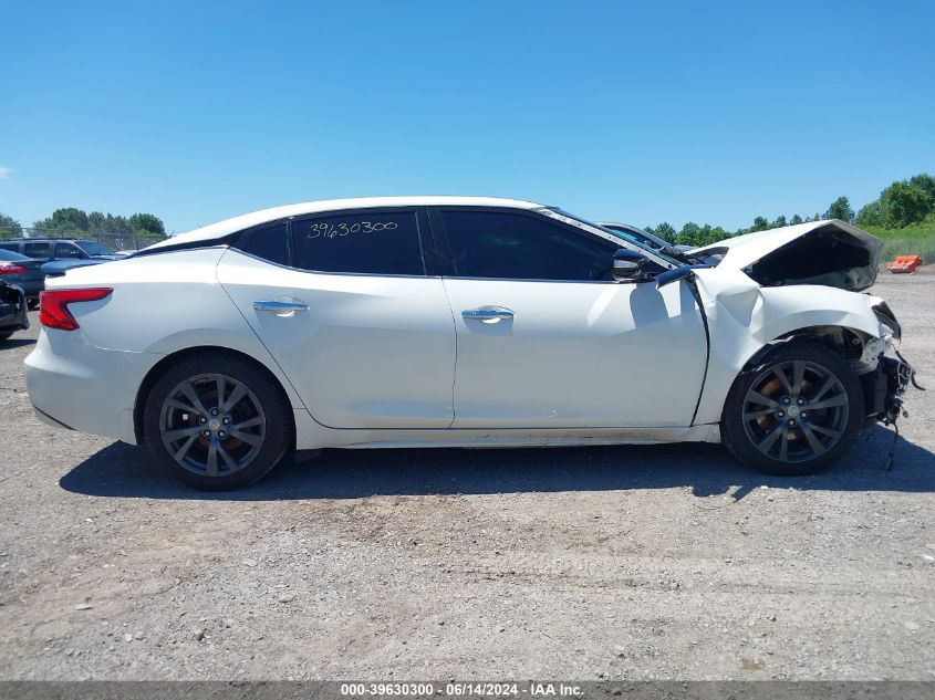 2017 Nissan Maxima 3.5 Platinum/3.5 S/3.5 Sl/3.5 Sr/3.5 Sv VIN: 1N4AA6AP6HC441664 Lot: 39630300