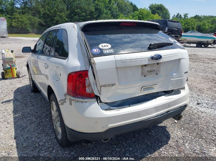 2013 Ford Edge Sel VIN: 2FMDK3JC4DBC24927 Lot: 39630321