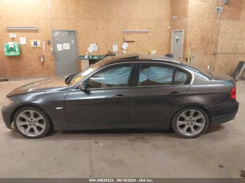 2006 BMW 330I VIN: WBAVB335X6KS33080 Lot: 39630323