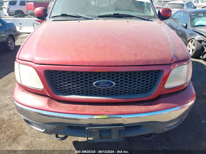 2002 Ford F150 Supercrew VIN: 1FTRW08L62KD085 Lot: 39630335