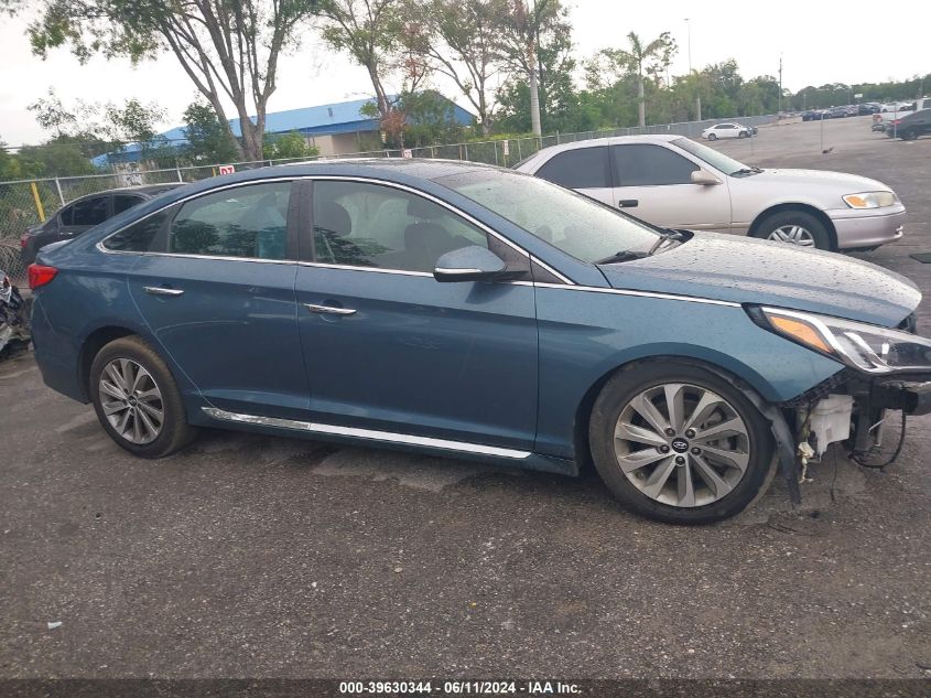 2016 Hyundai Sonata Sport VIN: 5NPE34AF9GH431747 Lot: 39630344