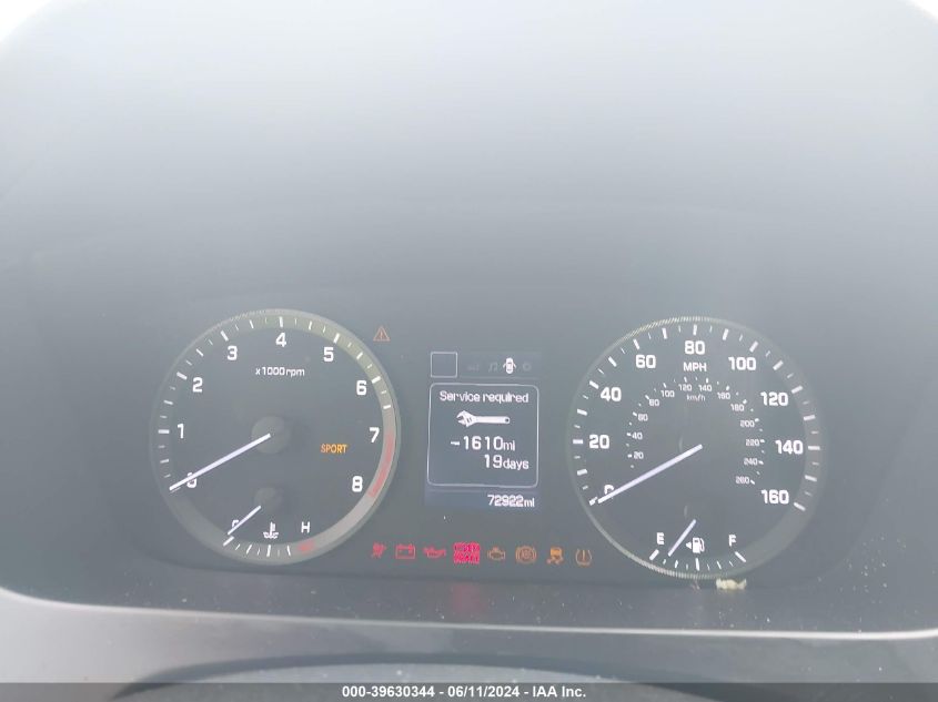 2016 Hyundai Sonata Sport VIN: 5NPE34AF9GH431747 Lot: 39630344