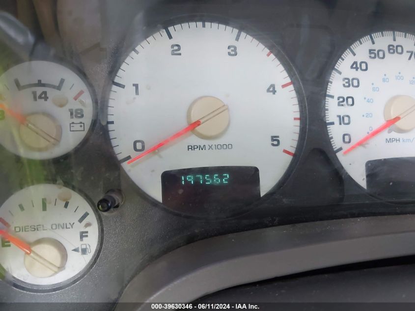 2004 Dodge Ram 2500 Slt/Laramie VIN: 3D7KU28C64G153576 Lot: 39630346