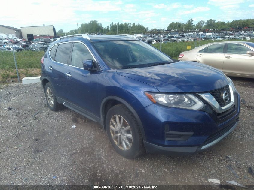 2017 Nissan Rogue Sv VIN: KNMAT2MV5HP539231 Lot: 39630361