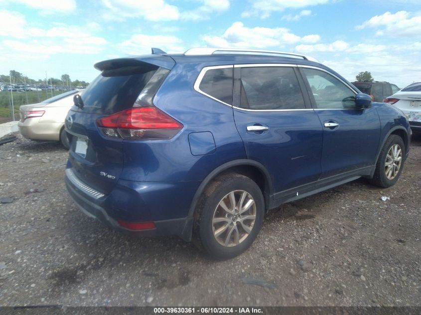 2017 Nissan Rogue Sv VIN: KNMAT2MV5HP539231 Lot: 39630361