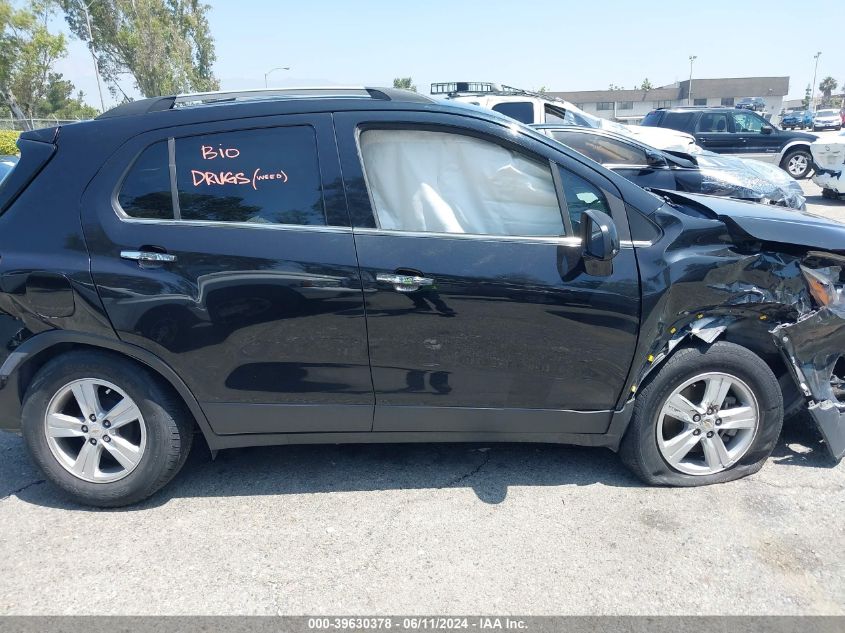 2019 Chevrolet Trax Lt VIN: KL7CJLSB0KB878512 Lot: 39630378