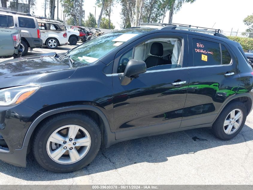 2019 Chevrolet Trax Lt VIN: KL7CJLSB0KB878512 Lot: 39630378