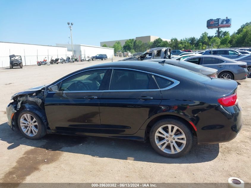 2016 Chrysler 200 Limited VIN: 1C3CCCAB7GN152154 Lot: 39630382