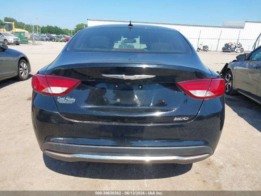 2016 Chrysler 200 Limited VIN: 1C3CCCAB7GN152154 Lot: 39630382