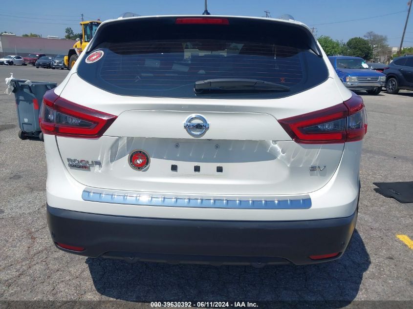 2022 Nissan Rogue Sport Sv Fwd Xtronic Cvt VIN: JN1BJ1BV9NW344115 Lot: 39630392