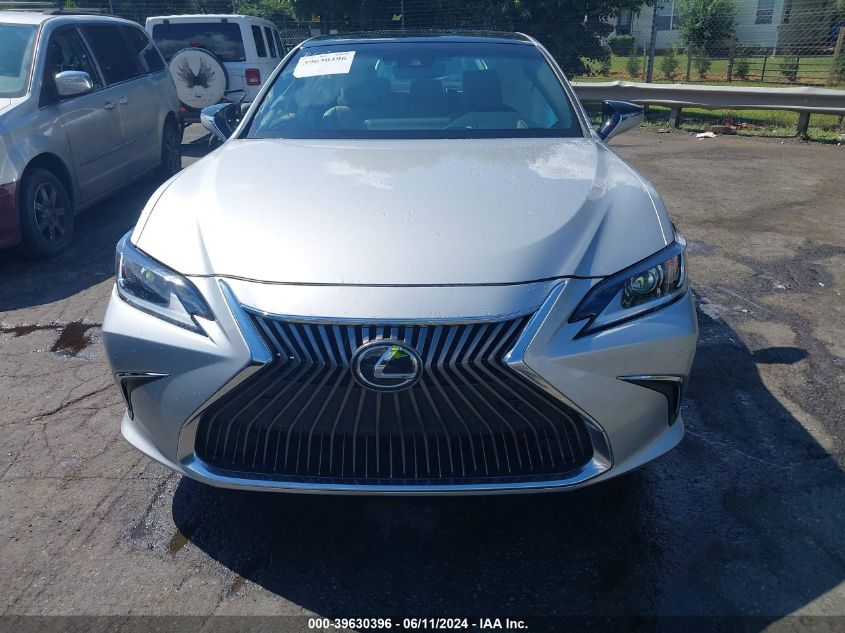 2019 Lexus Es 350 Luxury VIN: 58ABZ1B11KU030750 Lot: 39630396