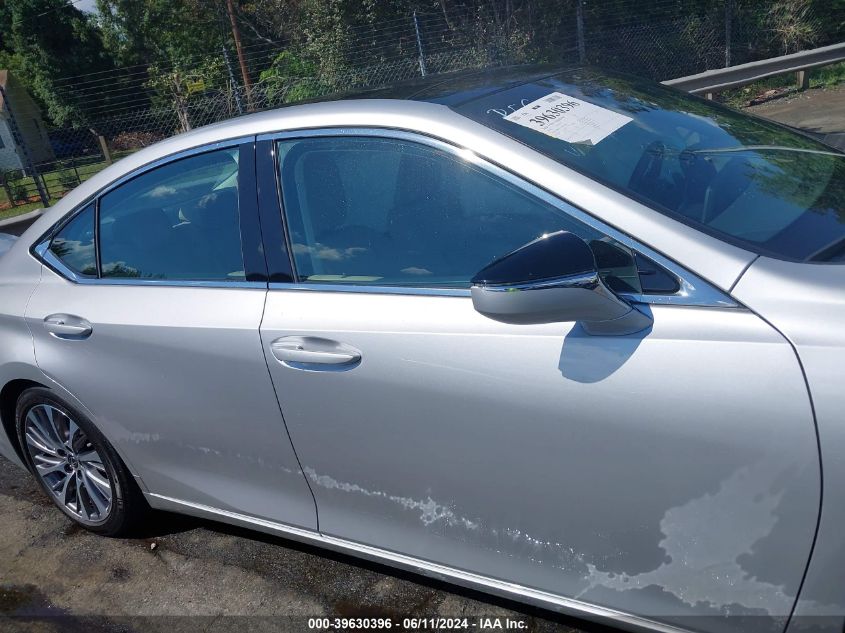 2019 Lexus Es 350 Luxury VIN: 58ABZ1B11KU030750 Lot: 39630396