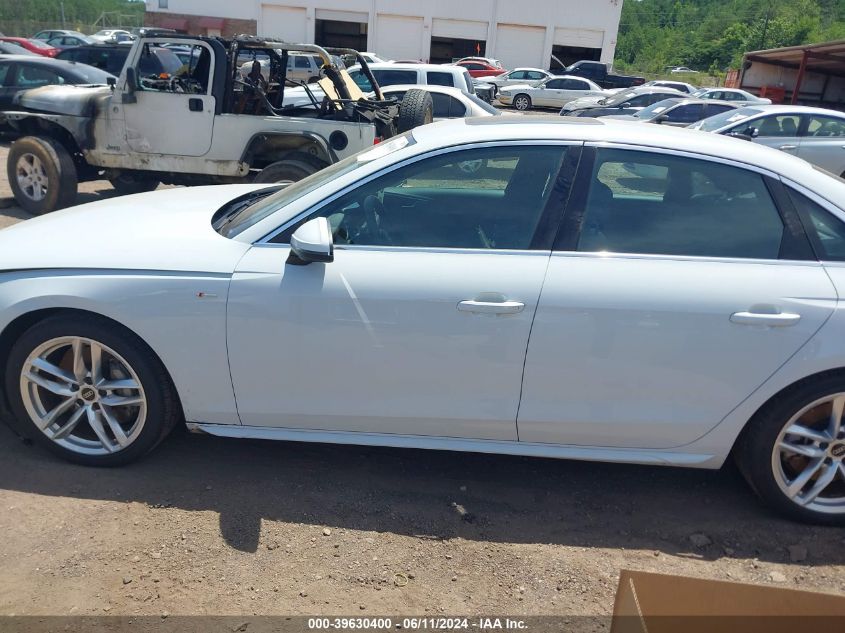 2023 Audi A4 Premium Plus 45 VIN: WAUEAAF43PN010373 Lot: 39630400