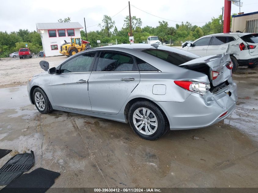 2013 Hyundai Sonata Gls VIN: 5NPEB4AC6DH540686 Lot: 39630412