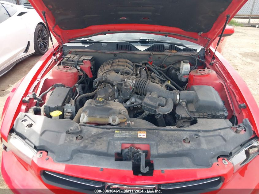 2012 Ford Mustang V6 Premium VIN: 1ZVBP8AMXC5275612 Lot: 39630461