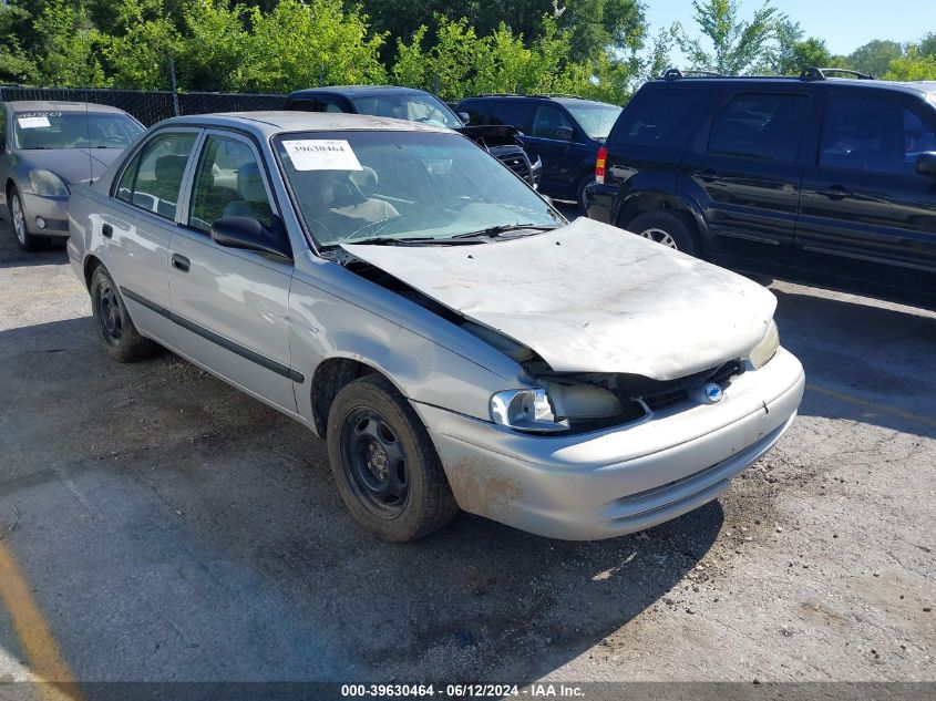 2001 Chevrolet Geo Prizm Lsi VIN: 1Y1SK52861Z401970 Lot: 39630464