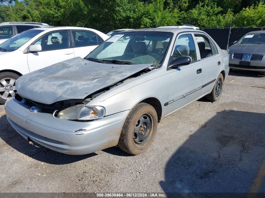 2001 Chevrolet Geo Prizm Lsi VIN: 1Y1SK52861Z401970 Lot: 39630464