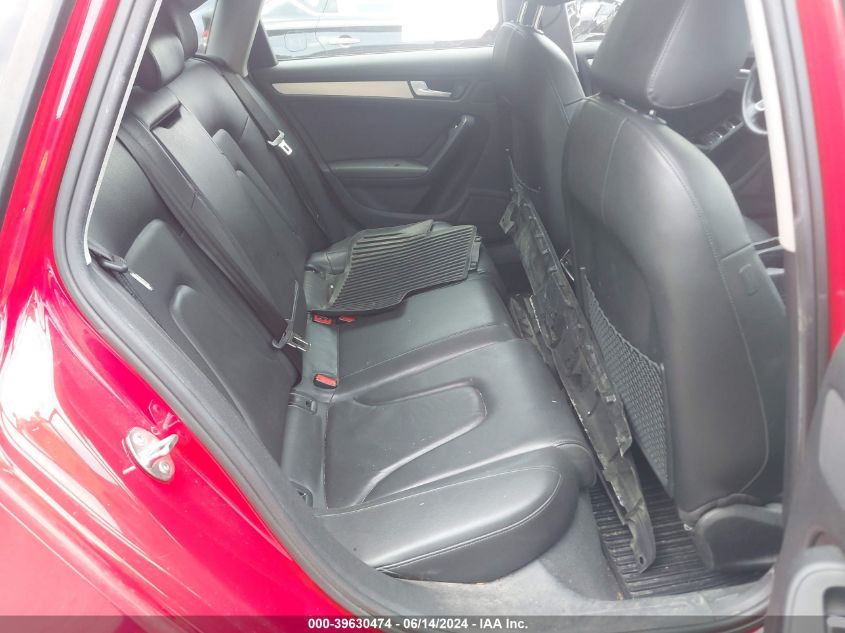 2013 Audi A4 2.0T Premium VIN: WAUFFAFL7DN024415 Lot: 39630474