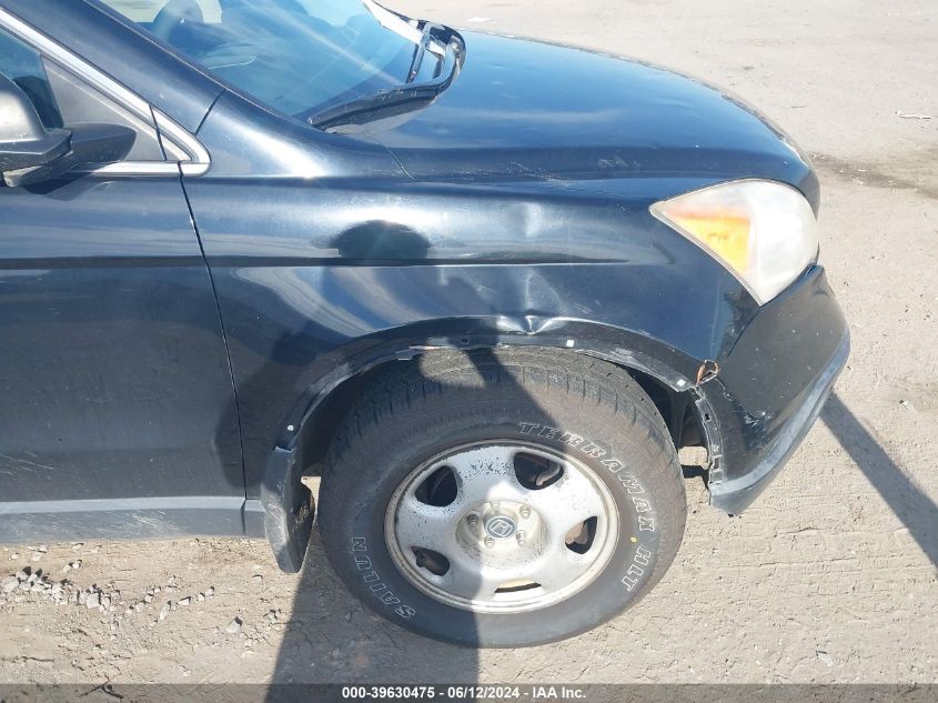 2009 Honda Cr-V Lx VIN: JHLRE383X9C015595 Lot: 39630475