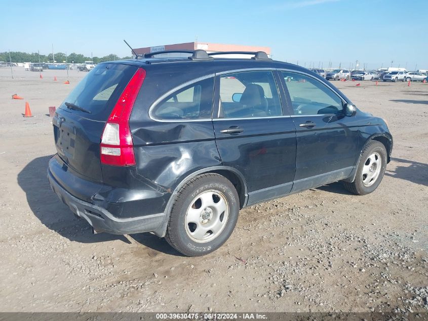 2009 Honda Cr-V Lx VIN: JHLRE383X9C015595 Lot: 39630475