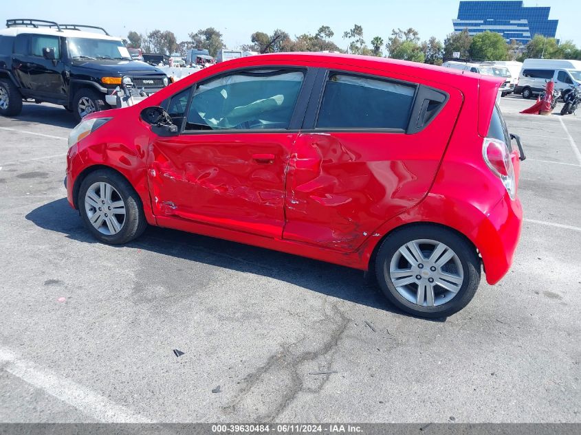 2014 Chevrolet Spark 1Lt Auto VIN: KL8CD6S97EC467138 Lot: 39630484