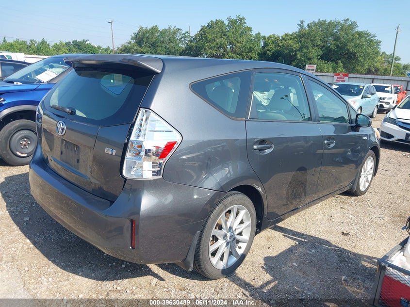 2013 Toyota Prius V Five VIN: JTDZN3EUHD3212042 Lot: 39630489